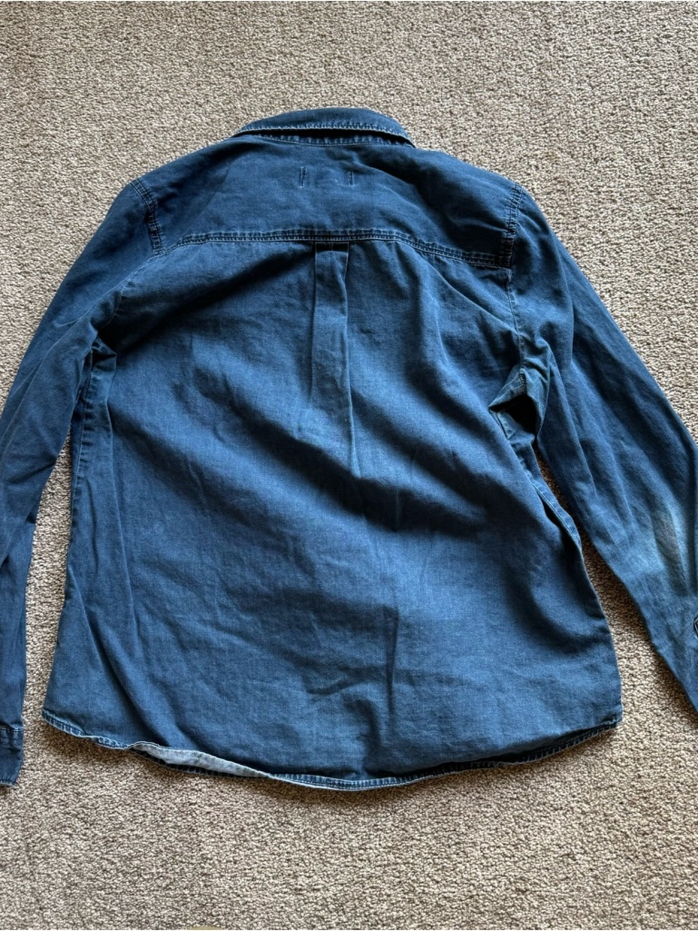 100% Cotton Old Navy Button Down Long Sleeve Shirts Lot of Three - Picture 5 of 13